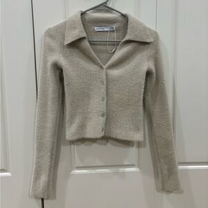 Beige cardigan